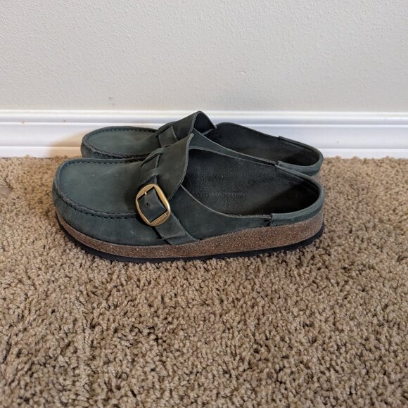 Birkenstock Buckleys in Green - Picture 6 of 8